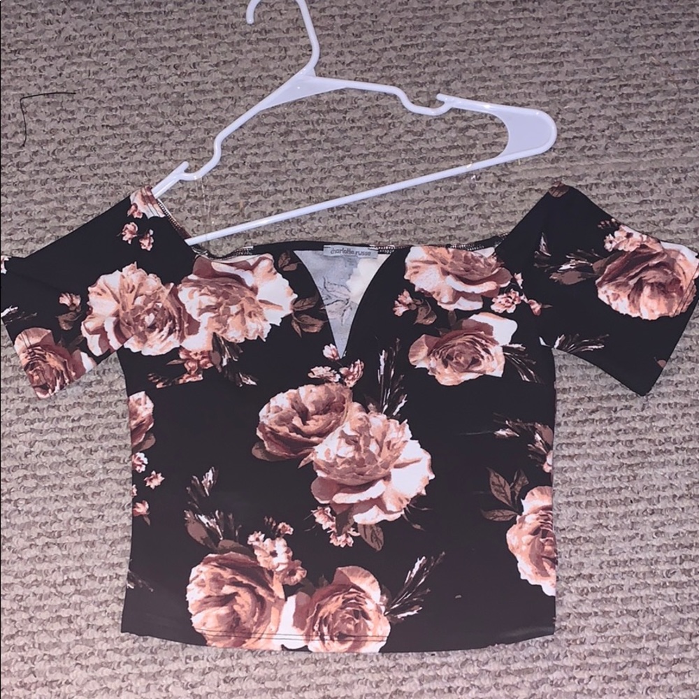 Charlotte russe floral top